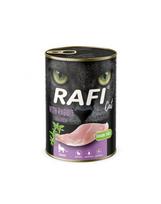 RAFI Cat Adult Mix 2 skoniai: ėriena ir triušiena, 6 x 400 g, šlapias maistas sterilizuotoms katėms
