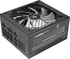 "Tacens Valeo V 800M", ATX 3.1 maitinimo šaltinis, 800 W, "80Plus Silver", AI2-RPM FDB 140 mm ventiliatorius, japoniški kondensatoriai, 105 °C, modulinis kabelių valdymas, PCIe 5.1 ir 12V 2x6, juodos spalvos