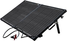 "Technaxx" sulankstomas 100 W saulės baterijų dėklas TX-215 - monokristalinė nešiojamoji saulės baterija su įkrovimo valdikliu ir LCD ekranu - idealiai tinka sodui, stovyklavietei ir t. t., įkrauna, pvz., automobilio ar kemperio akumuliatorių