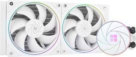 "Thermalright Aqua Elite 240 White ARGB V2" skystas CPU aušintuvas, dvigubi PWM ventiliatoriai su 2000 aps/min greičiu, 240 kompiuterio CPU vandens aušintuvas, skirtas AMD/AM4/AM5 ir "Intel" LGA1150/1151/1200/2011/1700