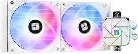 "Thermalright Aqua Elite 240 WHITE V3" skystojo procesoriaus aušintuvas, 240 aušinimo eilučių, 2 x 120 mm PWM ventiliatoriai, S-FDB guoliai, skirtas AMD/AM4/AM5, INTEL LGA1150/1151/1155/1156/1200/2011/1700, skirtas staliniams kompiuteriams C AIO