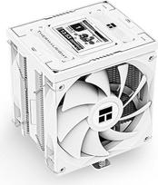 "Thermalright Burst Assassin 120 Vision White" procesoriaus aušintuvas, 2,4 colio IPS ekrano LCD ekranas su 320 x 240 raiška, aukštos kokybės kompiuterio radiatorius, skirtas LGA1851/1700 ir AM4/AM5, 156 mm aukščio CPU