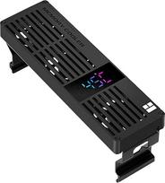 "Thermalright MC-3" skaitmeninis atminties RAM aušintuvas, trigubas 40 mm PWM ventiliatorius, ARGB ekranas, 4500 aps/min, skirtas DDR/DDR2/DDR3/DDR4/DDR5, juodas