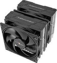 "Thermalright Peerless Assassin 120 Black V3" CPU oro aušintuvas, 6 šiluminių vamzdelių radiatoriaus aušintuvas su dviem TL-P12 PWM ventiliatoriais, viršutinio dangtelio dizainas, skirtas AM4/AM5, "Intel LGA 1851/1700/115X/1200
