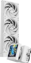 "Thermalright Stream Vision 360 White" CPU aušintuvas, 3,5 colio LCD ekranas su magnetiniu integruotu ventiliatoriumi, 640 x 480 skiriamoji geba, 2400 aps/min greitis, suderinamas su AM5, LGA1851/1700