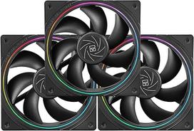 "Thermalright TL-S12 X3 CPU ventiliatorius 120 mm, 4 kontaktų PWM tylus korpuso ventiliatorius, nesukeliantis 23,2 dB(A), skirtas korpusui, skysčio aušintuvui ir oro aušintuvui, tylus kompiuterio ventiliatorius