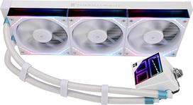 "Thermalright TR Frozen Infinity 360 WHITE CPU AIO aušintuvas, TL-M12W*3 PWM ventiliatorius, kompiuterio CPU vandens aušintuvas, ARGB Infinity veidrodis, 360 mm radiatorius, suderinamas su LGA1851/1700/115X/2011/2066, AM4/AM5