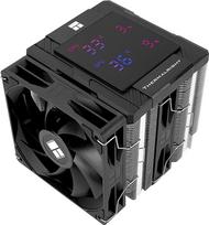 "Thermalright TR Peerless Assassin 120 Digital Black CPU oro aušintuvas Skaitmeninis ekrano dangtelis 6 šiluminiai vamzdeliai Kompiuterio CPU aušintuvas, skirtas AM4/AM5, "Intel LGA1700/1851/115X/1200", kompiuterio aušintuvui, juodas