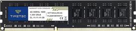 "Timetec Hynix IC" 4GB DDR3L 1600MHz PC3L-12800 Non ECC Unbuffered 1.35V/1.5V CL11 2Rx8 Dual Rank 240 Pin UDIMM stalinių kompiuterių atminties modulio atnaujinimas (mažo tankio 4GB)