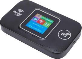 "Tonysa LTE Mobile Hotspot" maršrutizatorius, patikimas nešiojamasis 300Mbps WiFi keliautojams, 12 įrenginių, ABS kišeninis prieigos taško įrenginys