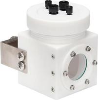 "Toplionace K040-S PTFE Optische Quarz-Elektrolysezelle Spektroskopie-Elektrolysetank mit Probenprüfvorrichtung für Flachplattenkorrosion" (50 ml)