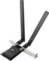 "TP-Link AC1200 PCIe" belaidžio ryšio kortelė kompiuteriui (Archer T5E) - "Bluetooth 4.2", dviejų dažnių (2,4 GHz ir 5 GHz) belaidžio tinklo kortelė, skirta žaidimams, transliacijoms, palaiko "Windows 10", 8.1, 8, 7 (32/64 bitų)