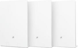 "TP-Link Archer Air R5" (3 vnt.) AX3000 "Wi-Fi 6 Mesh" maršrutizatoriaus rinkinys, 8 mm itin plonas dizainas, tvirtinamas prie sienos, yra 1 "Archer Air R5" ir 2 "Archer Air E5