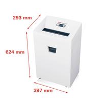 HSM Pure 420 paper shredder Particle-cut shredding 56 dB 24 cm White