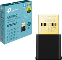 "TP-Link Archer TX20U Nano AX1800Mbps WiFi 6 Wireless MU-MIMO USB adapteris, greitas "WiFi" raktas, dviejų dažnių belaidis USB adapteris kompiuteriui, mažesnė uždelsimo trukmė žaidžiant, geresnis saugumas