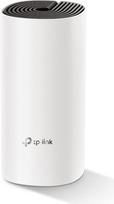 "TP-Link Deco E4" tinklinis WLAN maršrutizatorius AC1200 WLAN namų tinklui (aprėptis iki 130 m², tinka bet kokio tipo namuose, įvairūs darbo režimai, 2 x 10/100Mbit/s prievadai, 1 pakuotė) Baltas