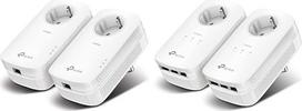 "TP-Link Powerline TL-PA8010P KIT White" ir "Powerline" adapterio rinkinys TL-PA8030P KITweiß