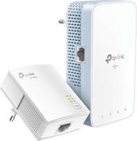 "TP-Link" WLAN Powerline adapterio rinkinys TL-WPA7517 KIT (dviejų dažnių WLAN 750Mbit/s, AV1000 Powerline, "Wifi" klonas, MU-MIMO, 2 Gigabit prievadai, Plug & Play, idealiai tinka HD transliacijoms, programėlių valdymui) Baltas