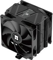 "TR Burst Assassin 120 EVO DARK" CPU oro aušintuvo viršutinė juoda šukuota dalis 6 šiluminiai vamzdeliai su tyliu PWM ventiliatoriumi CPU aušintuvui AM4 AM5 / "Intel 1851/1700/1150/1151/1200