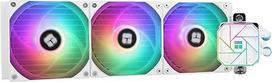 "TR-Thermalright Aqua Elite 360 White V3 Aio" procesoriaus aušintuvas, 360 mm aušintuvas, 3 x 120 mm ARGB ventiliatoriai, lengvai montuojamas, suderinamas su AM5/AM4, LGA1851/1700/115X/1200/2011, baltos spalvos