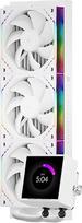 "TR-Thermalright Peerless Vision 360 ARGB White Liquid CPU Cooler" aušintuvas, 3,95 colių IPS LCD ekranas su 480 x 480 raiška, magnetinis, 360 mm AIO, CPU ventiliatoriaus belaidis jungimas, skirtas AM4/AM5, LGA1851/1700/115x