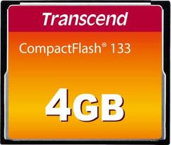 "Transcend" 4GB "Compact Flash 133x" atminties kortelė