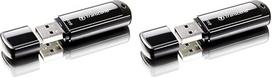 "Transcend" 64GB "JetFlash 700" USB 3.1 Gen 1 USB atmintinė TS64GJF700, juoda (2 vnt.)