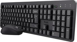 "Trust Ymo II" itališkos QWERTY išdėstymo klaviatūros ir pelės rinkinys Belaidis ryšys