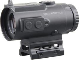 "Vector Optics" SCPS-M04 "Paragon 4x24 Micro Prism" optinis taikiklis sportui, pneumatiniam šautuvui ir medžioklei, pneumatiniam šautuvui, taikinio skydeliui, šautuvo optiniam taikikliui, išsamiems priedams
