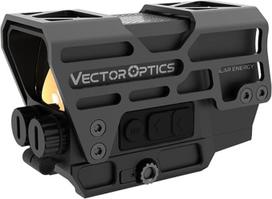 "Vector Optics" SCRD-S67 "Frenzy Plus" 1 x 31 x 26 saulės raudonojo taško taikiklis, skirtas sportui, airsoftui ir medžioklei, pneumatiniam šautuvui, taikiklinis taikiklis, refleksinis taikiklis, raudonasis taškas taikikliui nustatyti