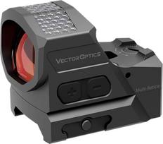 "Vector Optics" SCRD-SM64 Frenzy-X 1 x 19 x 26 MRS Genii Solar Power Multi-Reticle raudonasis taikiklis, skirtas sportui, airsoftui ir medžioklei, pneumatiniam šautuvui, taikiklių taikikliui, reflektoriniam taikikliui, raudonam taikikliui