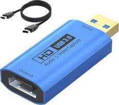 "Vedio Capture Card" 4K USB 3.0 A adapteris Vaizdo žaidimų fiksavimas, skirtas vaizdo redagavimui, žaidimams, transliacijai, internetiniam mokymui