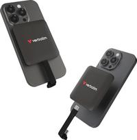 "Verbatim Snapback SSD 1TB, "Magsafe", išorinis SSD, palaiko "Apple ProRes 4K", USB 3.2 Gen 2x2, iki 2000MB/s skaitymo ir rašymo, išorinis kietasis diskas su 2 USB-C kabeliais, skirtas "iPhone", "Android", "PC" ir "Mac", "Mocha