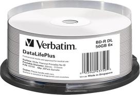 "Verbatim" 43750 BD-R DL 6x 25 vnt. spausdinamųjų optinių laikmenų