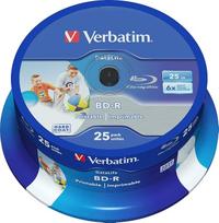 "Verbatim" 43811 - BD-R "Datalife 25GB 6x", 25 vnt. pakuotė