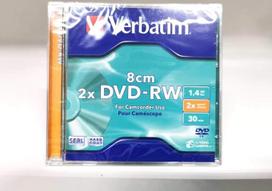 "Verbatim" DVD-RW 1,4GB - 1 pakuotė