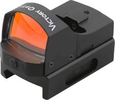 "Victoptics" RDSL01 V2 1x18 raudono taško skydelis sportui, airsoftui, medžioklei ir pneumatiniams šautuvams - raudonas taškas taikikliui nustatyti