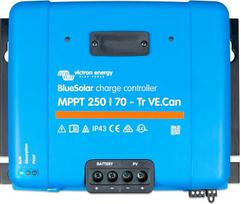 "Victron Energy BlueSolar MPPT TR VE.Can" saulės energijos įkrovos valdiklis - 250 V 70 A 12/24/36/48 V
