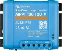 "Victron Energy Smartsolar Mppt 100/20" saulės energijos įkrovos valdiklis (48 V)