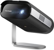 "ViewSonic M1 Max" nešiojamasis išmanusis LED projektorius, "Full HD 1080p", "Google TV", 360° projekcija, 200 ANSI liumenų, įmontuotas akumuliatorius, 2 val. atkūrimo laikas, automatinis fokusavimas, H/V keystone