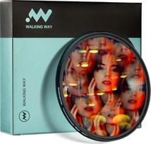 "Walking Way Kaleidoscope" prizmės objektyvo filtras 55 mm Fraktalinis filtras pasikartojantiems motyvams, prizmės specialusis efekto filtras su lūžio efektu ir anamorfiniu prizmės filtro efekto filtru