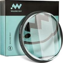"WalkingWay" 67 mm dvigubo ištempimo efekto prizmės filtras, K9 optinio stiklo besisukantis vaiduoklio filtras su ilgos ekspozicijos delsos efektu