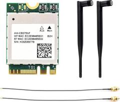 "Waveshare AW-CB375NF" dviejų dažnių belaidžio tinklo plokštė, RTL8822CE-CG branduolys, 2,4G/5GHz "WiFi 5 BT5.0", palaiko BLE, NGFF M.2 A/E raktas, suderinama su "Jetson Xavier NX" / "Orin NX" / "Nano", didelė sparta ir maža delsa