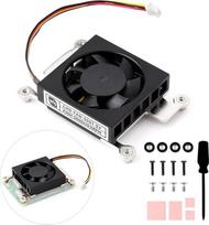 "Waveshare CM5" ventiliatorius 5V 30007 Mažo triukšmo aušinimo ventiliatorius, suderinamas su "Raspberry Pi Compute Module" 5 serijos plokščių aušintuvais Aušintuvai mažo triukšmo su šiluminėmis juostomis, 5 V maitinimo šaltinis