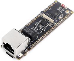 "Waveshare ESP32-S3 ETH" programavimo plokštė, 10/100Mbps RJ45 Ethernet prievadas, "Wi-Fi" ir BT palaikymas, 240 MHz dviejų branduolių procesorius, integruotas C tipo prievadas ir TF kortelės lizdas, TIK plokštė