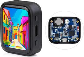 "Waveshare ESP32-S3" 1,8 colio AMOLED jutiklinio ekrano kūrimo plokštė, 32 bitų LX7 dviejų branduolių procesorius, 368 x 448, akselerometro ir giroskopo jutiklis, ESP32 su ekranu, palaiko 3,7 V ličio bateriją (neįtraukta)