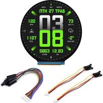 "Waveshare ESP32-S3" 2,8 colių apvalaus ekrano kūrimo plokštė, 480 x 480, IPS skydelis, 32 bitų LX7 dviejų branduolių procesorius, palaiko "WiFi" ir BT, be jutiklinės funkcijos, ESP32 su ekranu