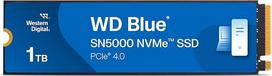 "WD Blue SN5000 NVMe" 1 TB vidinis SSD diskas (iki 5150MB/s/4900MB/s skaitymo/rašymo sparta, 600TBW, "Western Digital nCache 4.0", "Acronis True Image for Western Digital")