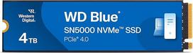 "WD Blue SN5000 NVMe" 4 TB vidinis SSD diskas (iki 5500MB/s/5000MB/s skaitymo/rašymo sparta, 1200TBW, "Western Digital nCache 4.0", "Acronis True Image for Western Digital")