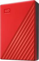 "WD My Passport" 6 TB išorinis kietasis diskas (mobilioji saugykla, plonas dizainas, parsisiunčiama programinė įranga, automatinės atsarginės kopijos, apsauga slaptažodžiu), raudonas - taip pat suderinamas su kompiuteriu, "Xbox" ir PS4